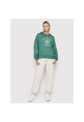 American Eagle Суитшърт 045-1455-1642 Зелен Relaxed Fit - Pepit.bg