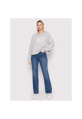 American Eagle Суитшърт 045-2532-1601 Сив Oversize - Pepit.bg