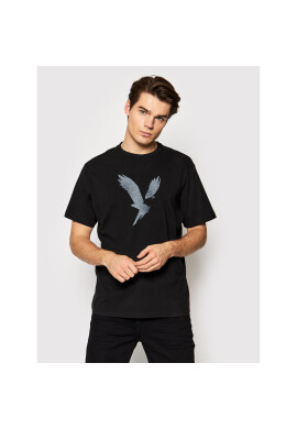 American Eagle Тишърт 016-0181-5421 Черен Regular Fit - Pepit.bg