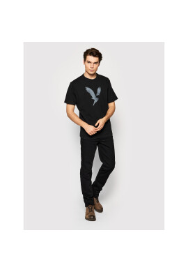 American Eagle Тишърт 016-0181-5421 Черен Regular Fit - Pepit.bg