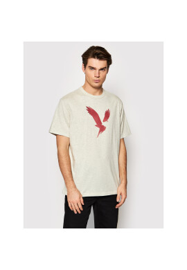American Eagle Тишърт 016-0181-5537 Бежов Regular Fit - Pepit.bg