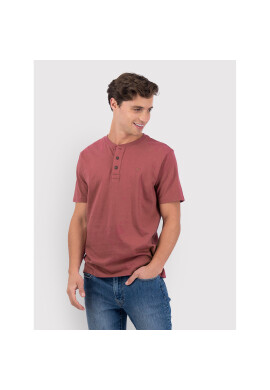 American Eagle Тишърт 017-4165-1740 Бордо Regular Fit - Pepit.bg
