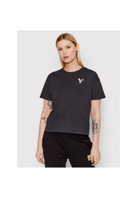 American Eagle Тишърт 030-1305-9930 Черен Regular Fit - Pepit.bg