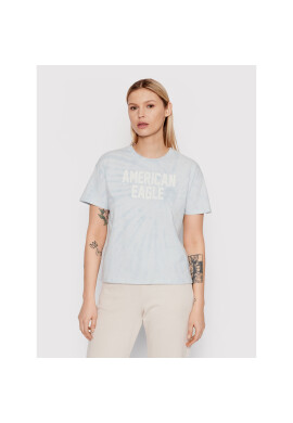 American Eagle Тишърт 030-1305-9930 Син Standard Fit - Pepit.bg