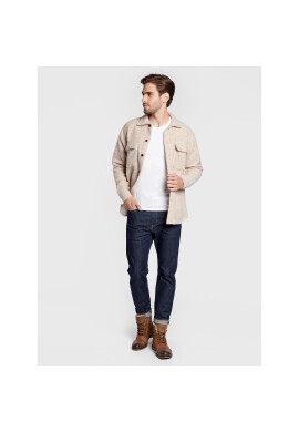 American Vintage Тишърт MDEC1H22 Бял Regular Fit - Pepit.bg