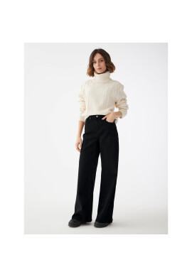 Americanos Дънки Cartagena Wide Черен Regular Fit - Pepit.bg