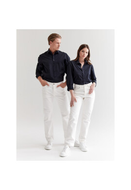 Americanos Дънки Unisex Delaware Бял Straight Leg - Pepit.bg