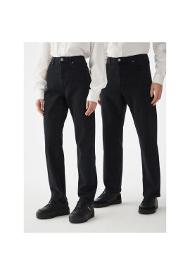 Americanos Дънки Unisex Delaware Черен Straight Leg - Pepit.bg