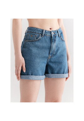 Americanos Дънкови шорти Florida Син Mom Fit - Pepit.bg