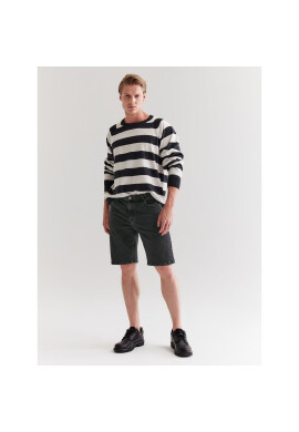 Americanos Дънкови шорти Warren Черен Regular Fit - Pepit.bg