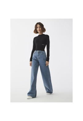 Americanos Пуловер Alasca Черен Cropped Fit - Pepit.bg