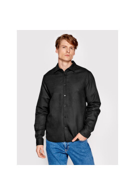 Americanos Риза Unisex Mendoza Черен Regular Fit - Pepit.bg