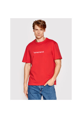 Americanos Тишърт America Червен Regular Fit - Pepit.bg