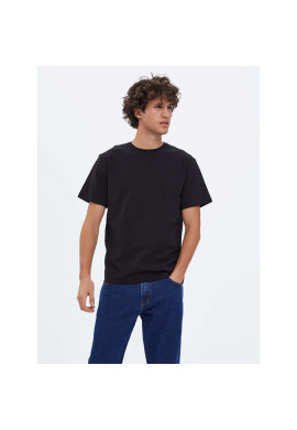 Americanos Тишърт Omaha Черен Regular Fit - Pepit.bg