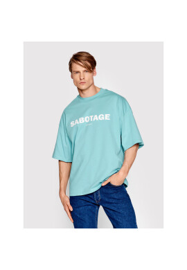 Americanos Тишърт Unisex Brooklyn Heavy Jersey Син Oversize - Pepit.bg