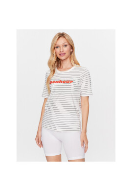 b.young Тишърт 20812840 Бял Regular Fit - Pepit.bg