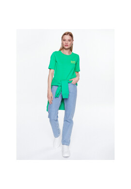 b.young Тишърт 20813337 Зелен Regular Fit - Pepit.bg
