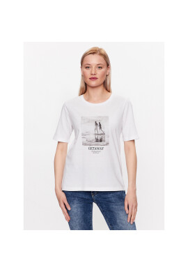 b.young Тишърт Safa 20813322 Бял Regular Fit - Pepit.bg
