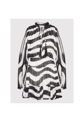 Babylon Ежедневна рокля P_MF0522 Бял Regular Fit - Pepit.bg