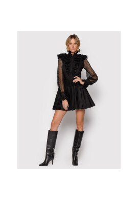 Babylon Коктейлна рокля O_S00888 Черен Regular Fit - Pepit.bg