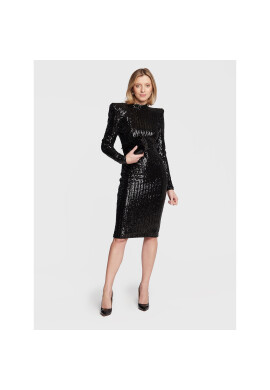 Babylon Коктейлна рокля R_S00821 Черен Regular Fit - Pepit.bg