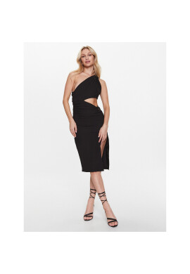 Babylon Коктейлна рокля S-E0713U Черен Slim Fit - Pepit.bg
