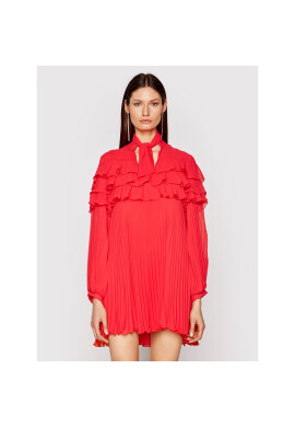 Babylon Коктейлна рокля N_E00724 Червен Regular Fit - Pepit.bg