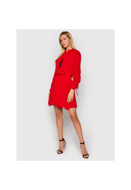 Babylon Коктейлна рокля O_MF0512 Червен Regular Fit - Pepit.bg
