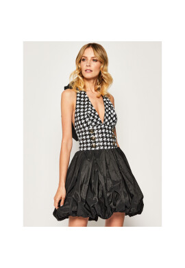 Babylon Коктейлна рокля S00996 Черен Regular Fit - Pepit.bg