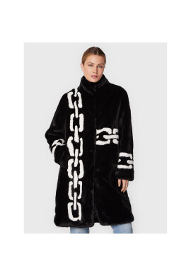 Babylon Кожено палто R_S00762 Черен Regular Fit - Pepit.bg