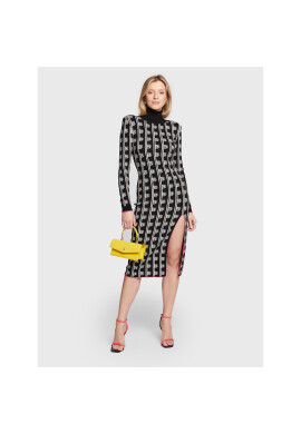Babylon Плетена рокля R_MM8022 Черен Regular Fit - Pepit.bg