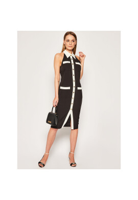 Babylon Рокля тип риза MF6058 Черен Regular Fit - Pepit.bg