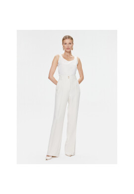 Babylon Текстилни панталони S00534 Екрю Regular Fit - Pepit.bg