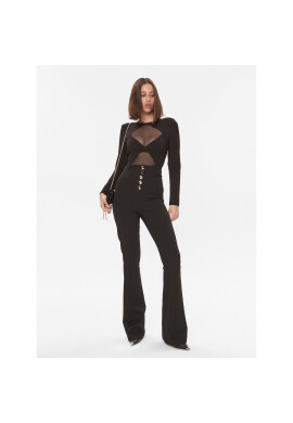 Babylon Текстилни панталони T_S00532 Черен Slim Fit - Pepit.bg