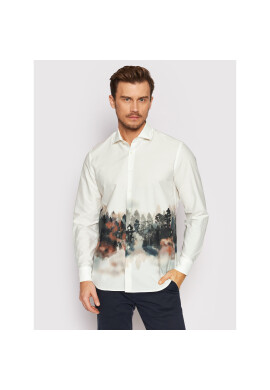Baldessarini Риза Keith B3 10001/000/3042 Бял Regular Fit - Pepit.bg