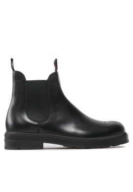 Bally Боти тип челси Cormons-Fur 6301812 Черен - Pepit.bg