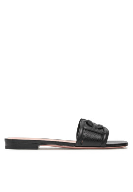 Bally Чехли Peoni Flat 6239494 Черен - Pepit.bg