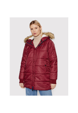 Bench Пухено яке Ariele 118544 Бордо Regular Fit - Pepit.bg