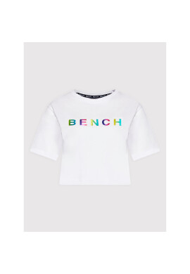 Bench Тишърт Elison 120653 Бял Relaxed Fit - Pepit.bg