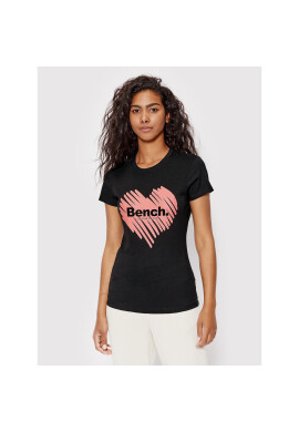Bench Тишърт Love Heart 120730 Черен Regular Fit - Pepit.bg