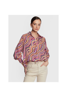 Billabong Риза Swell EBJWT00102 Виолетов Oversize - Pepit.bg
