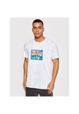 Billabong Тишърт SIMPSONS Couch Gag C1SS74 BIP2 Бял Regular Fit - Pepit.bg