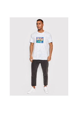 Billabong Тишърт SIMPSONS Couch Gag C1SS74 BIP2 Бял Regular Fit - Pepit.bg