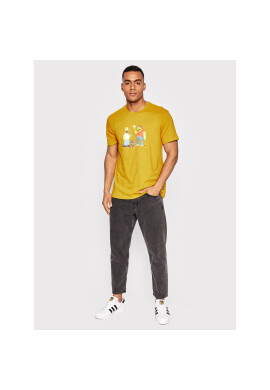 Billabong Тишърт SIMPSONS Duff Buds C1SS76 BIP2 Жълт Regular Fit - Pepit.bg