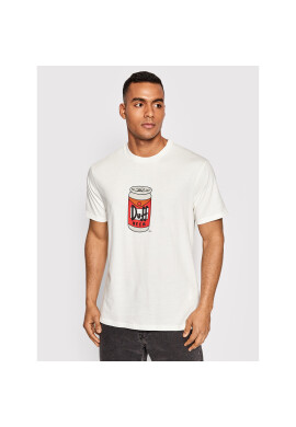 Billabong Тишърт SIMPSONS Duff Can C1SS77 BIP2 Бял Regular Fit - Pepit.bg