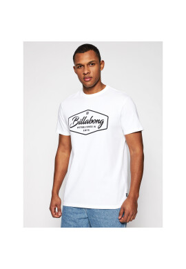 Billabong Тишърт Trademark U1SS53BIF0 Бял Regular Fit - Pepit.bg