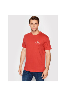 Billabong Тишърт WRANGLER Trading Post D1SS35 Червен Regular Fit - Pepit.bg