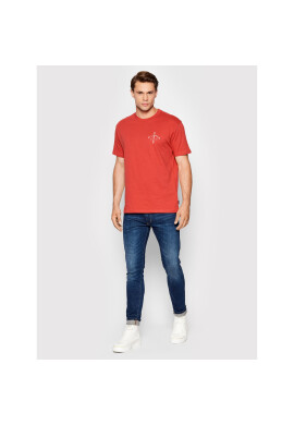 Billabong Тишърт WRANGLER Trading Post D1SS35 Червен Regular Fit - Pepit.bg