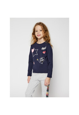 Billieblush Блуза U15786 Тъмносин Regular Fit - Pepit.bg