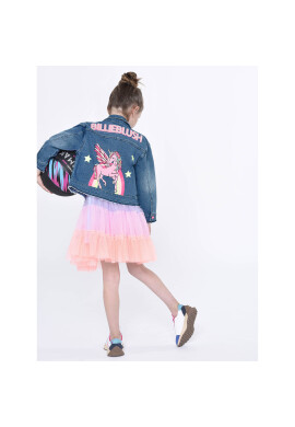 Billieblush Дънково яке U16348 Бежов Regular Fit - Pepit.bg